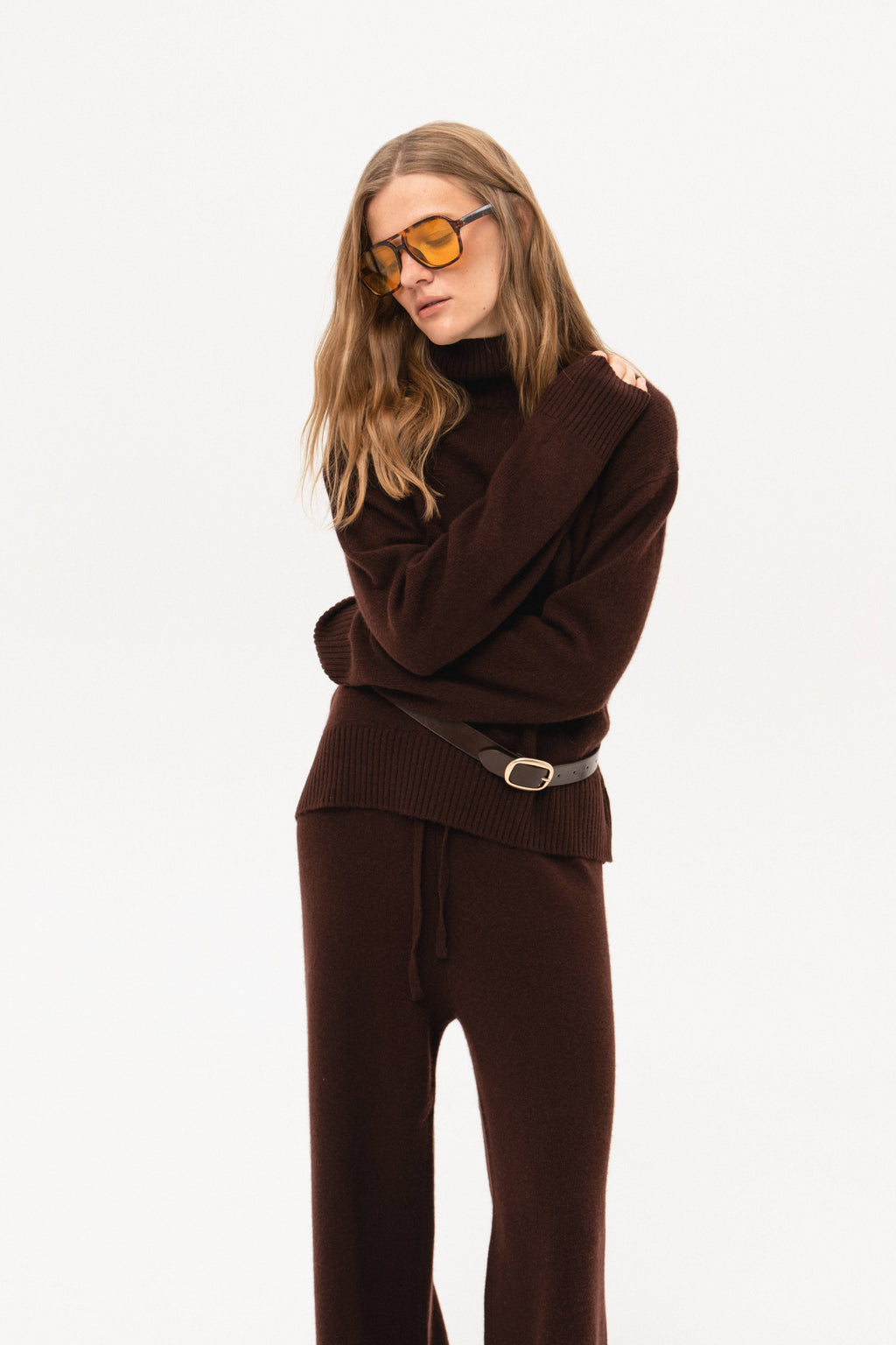 Комплект із кашеміру та вовни