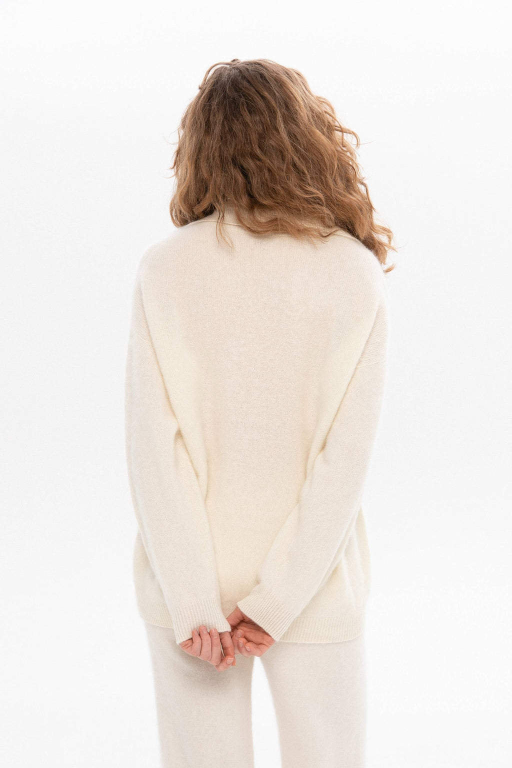 Кашеміровий светр поло