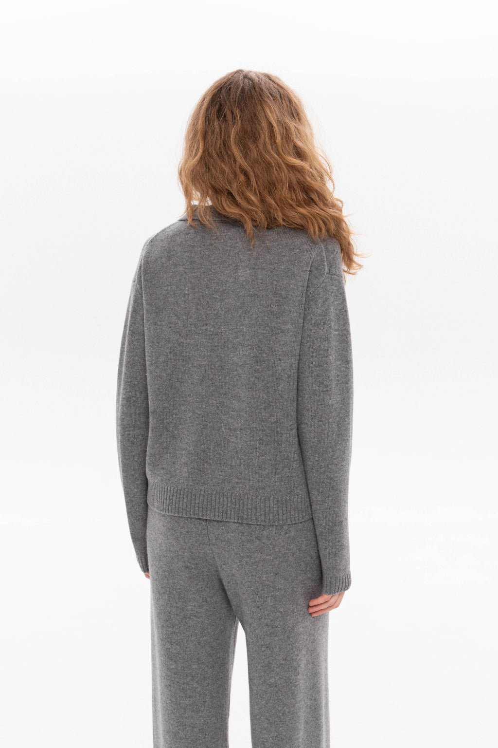 Светр поло із кашеміру та вовни