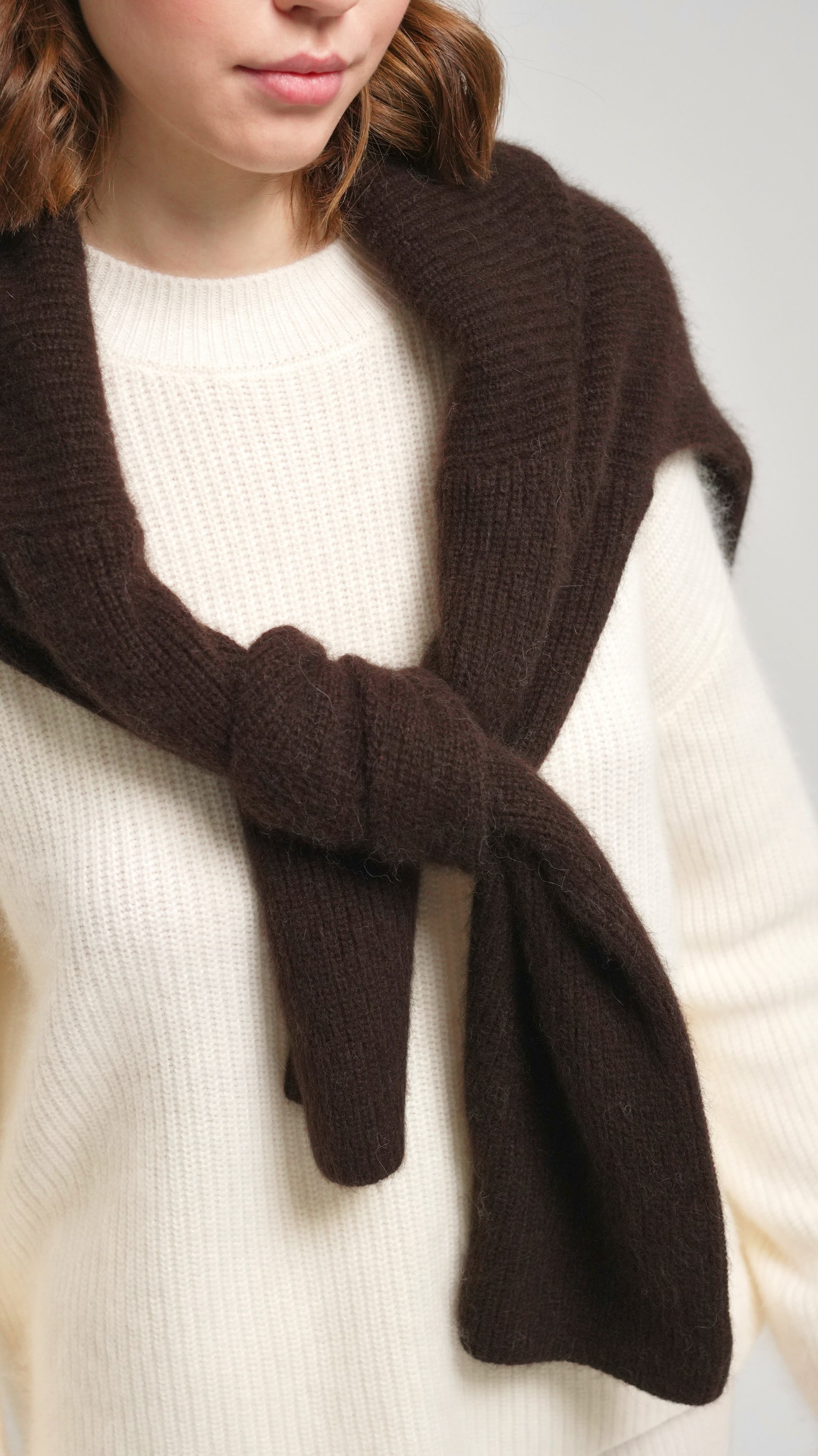 Светр із кашеміру та ангори